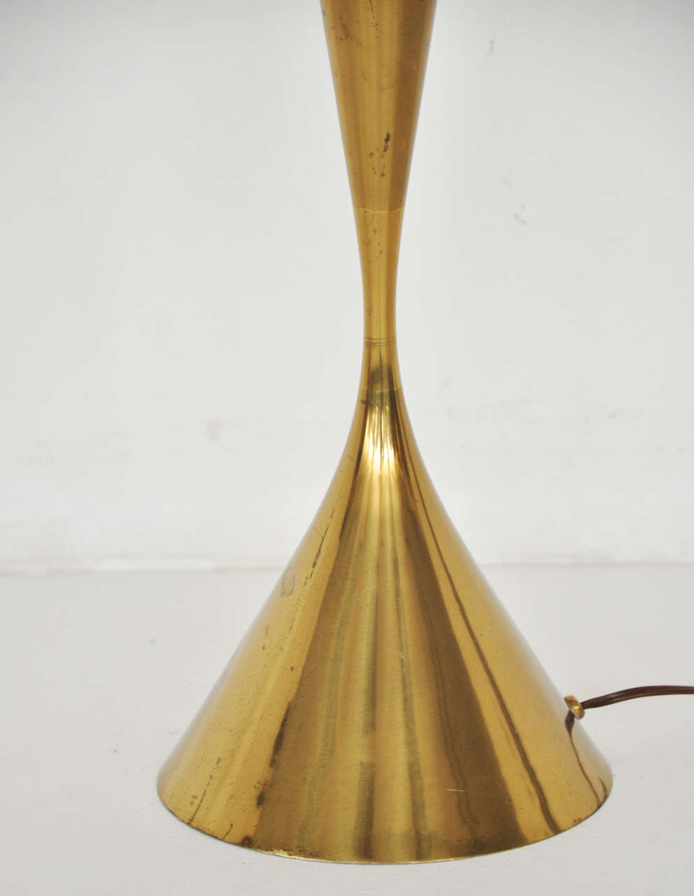 Rare Arredoluce Brass Tulip Lamp by Angelo Lelli at 1stDibs