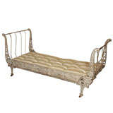 Antique French Campaign Bed