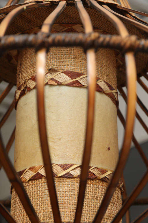 Rattan Chandelier 4