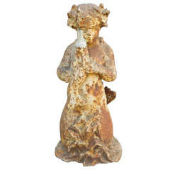 Cast Iron Mermaid Fountainhead