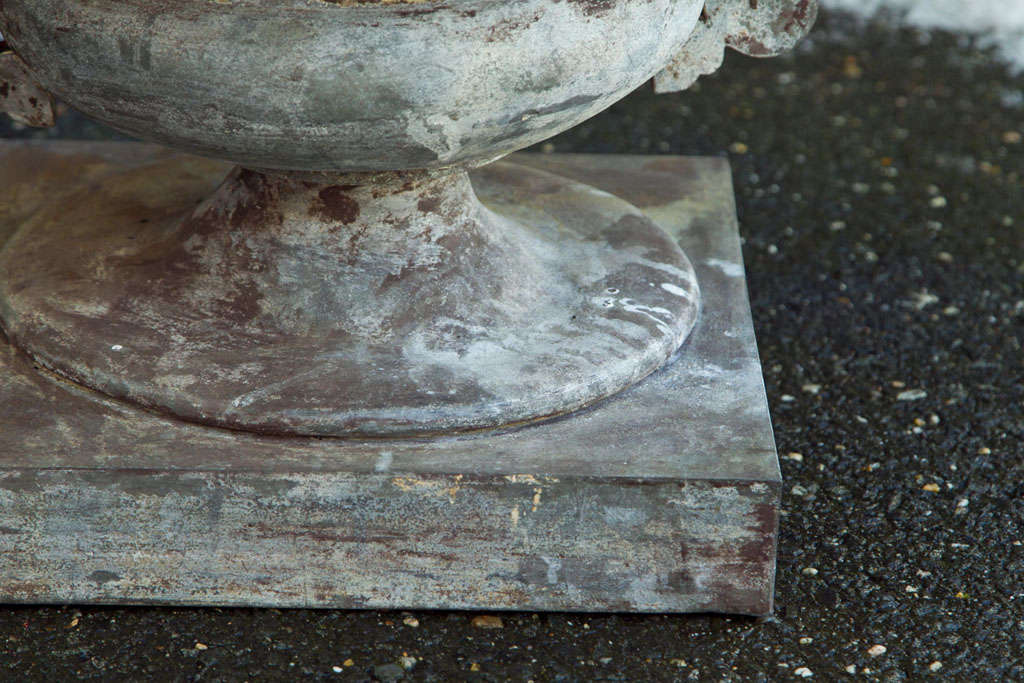 French Zinc Basin For Sale