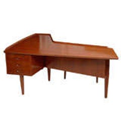 Italian Modern Desk Attributed to Claudio Salocchi for Sormani 5