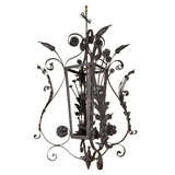 large heavy cast iron lantern large heavy cast iron lantern