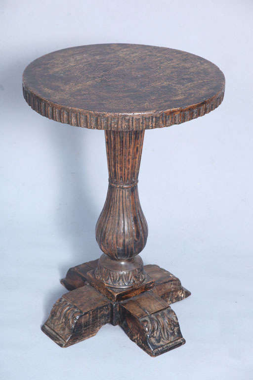 Early Italian Renaissance Pedestal Table