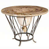 Antique 1920's French planter table