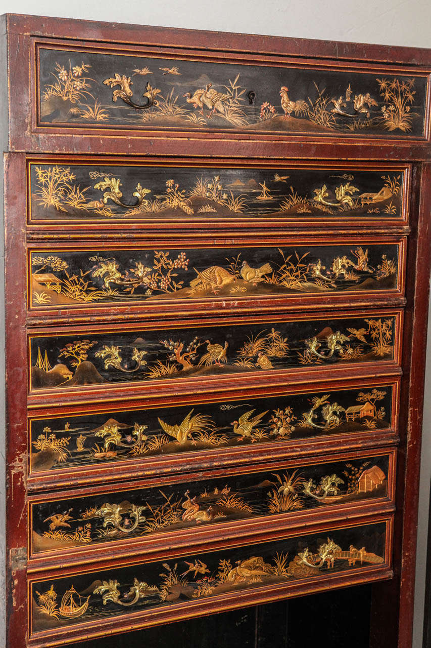 1900s, English Chinoiserie Cabinet 2