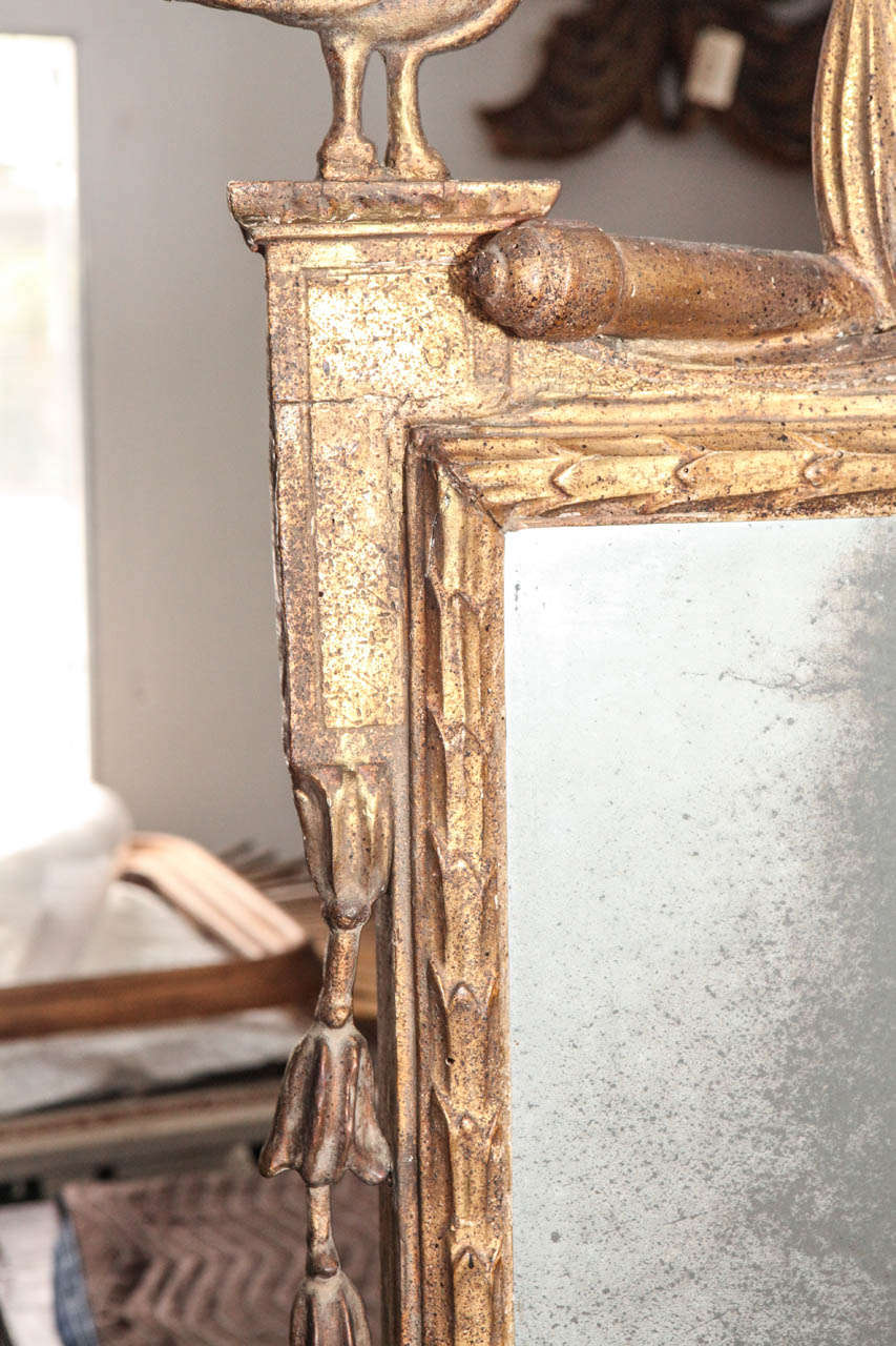 18th Century and Earlier Northern Italian Giltwood Mirror