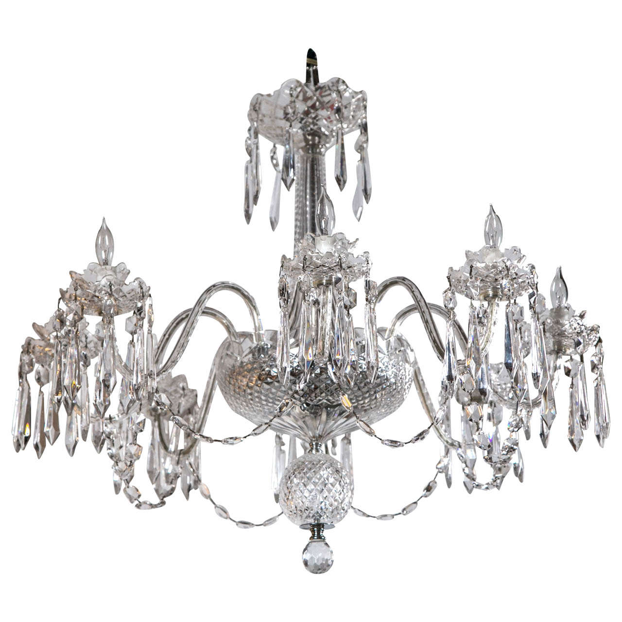 Waterford Crystal Chandelier at 1stDibs