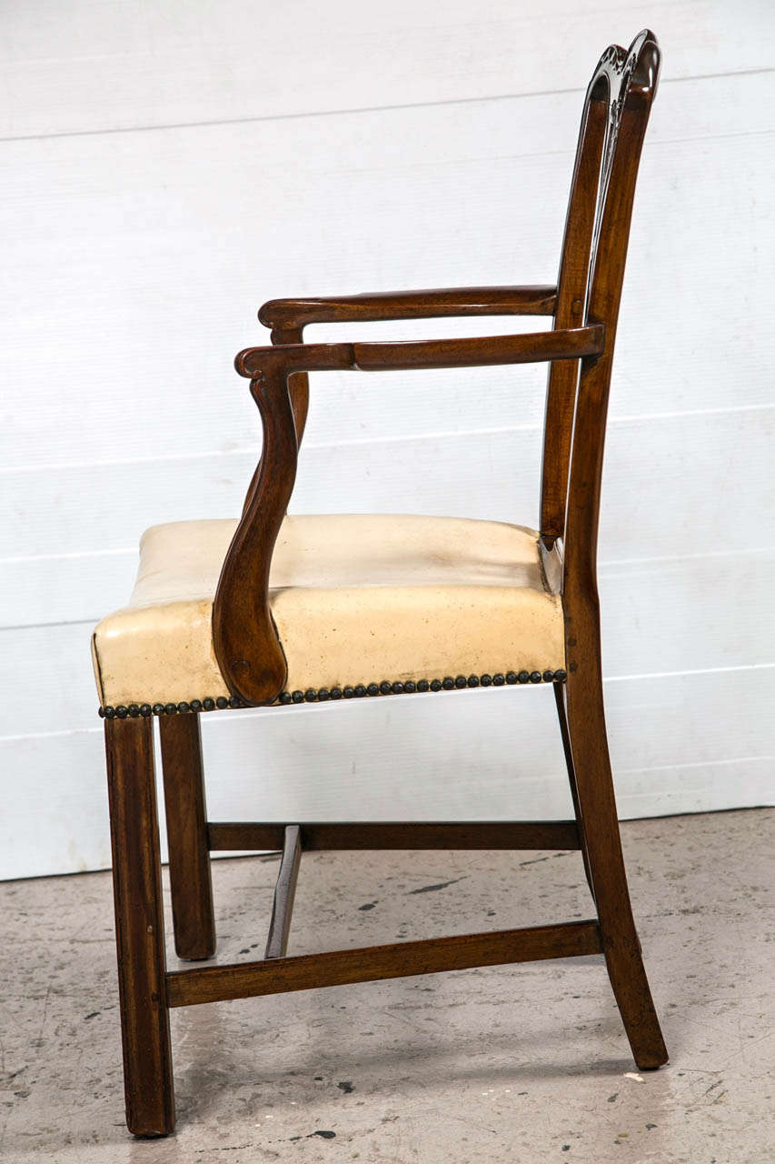 English Set of Eight Chippendale Dining Chairs