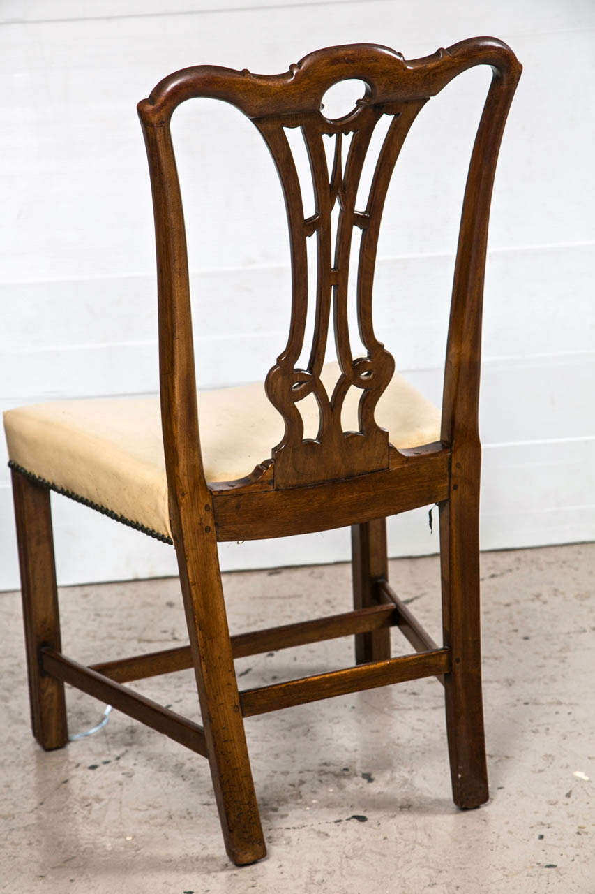 Set of Eight Chippendale Dining Chairs 3