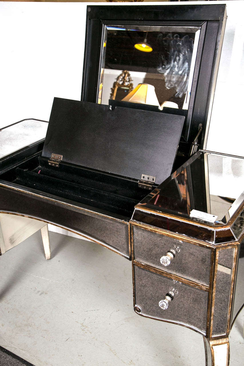 Hollywood Regency Style Mirrored Vanity at 1stDibs | hollywood regency ...