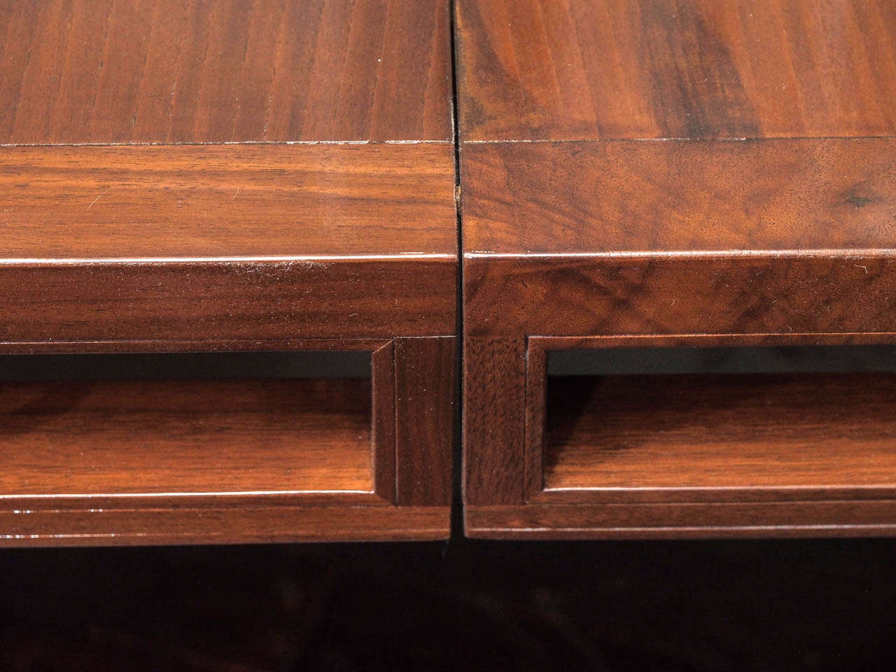 Mid-20th Century SATURDAY SALE Walnut Dining Table after Michael Taylor, circa 1960s For Sale