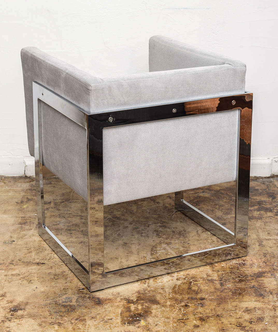 Late 20th Century Cube Chairs by Milo Baughman for Thayer Coggin
