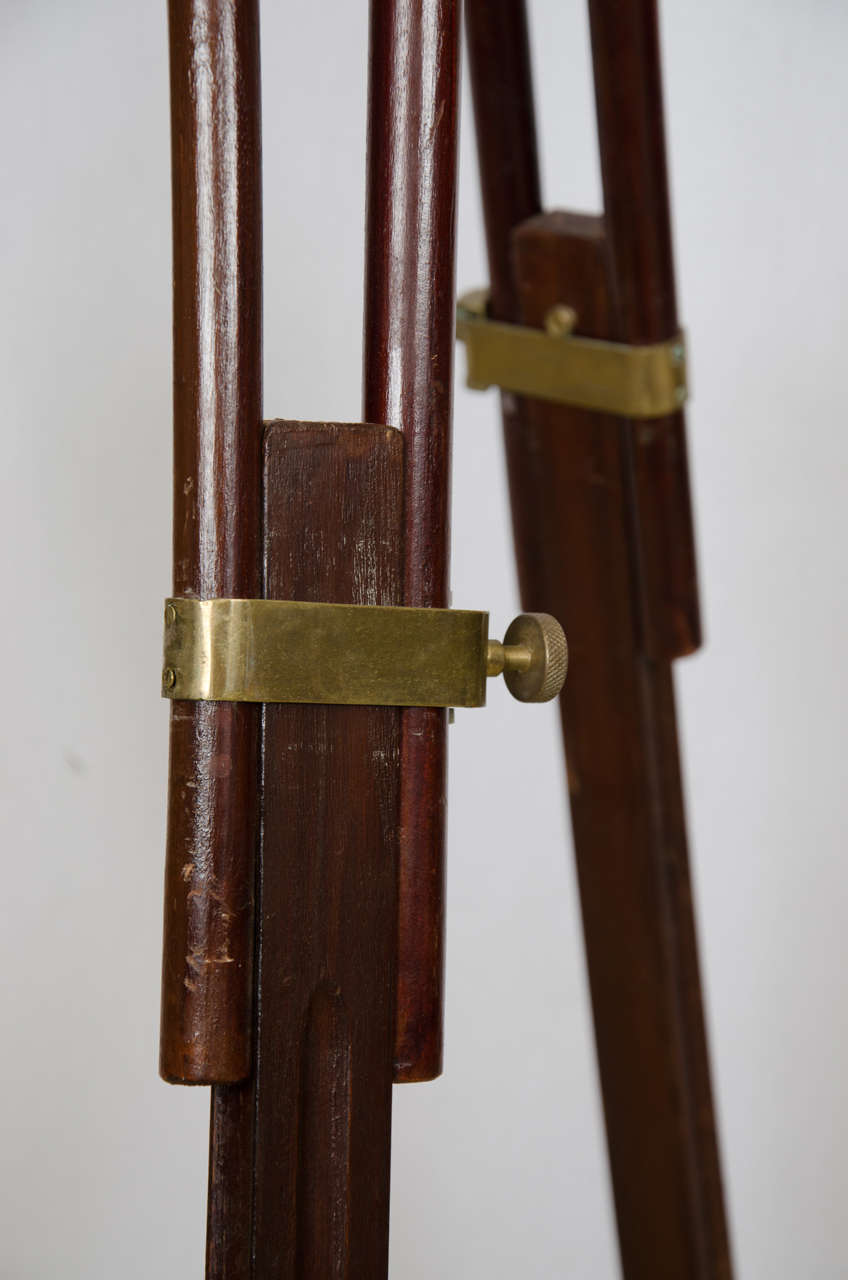 19th Century Antique Ross of London Brass Telescope and Stand