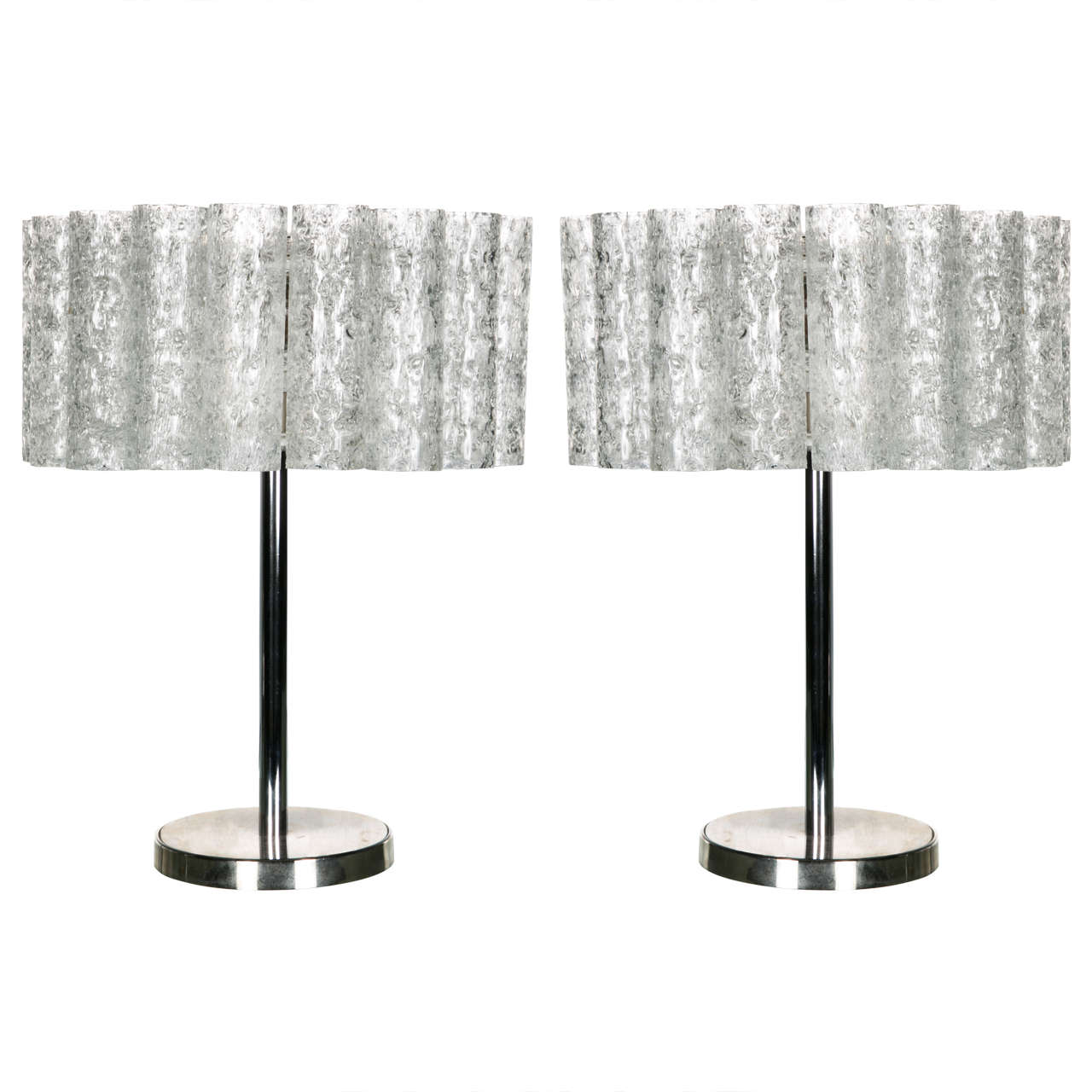 Pair of Table Lamps, 1980