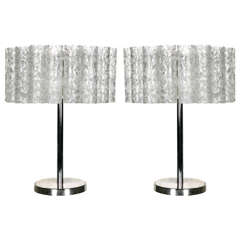 Pair of Table Lamps, 1980