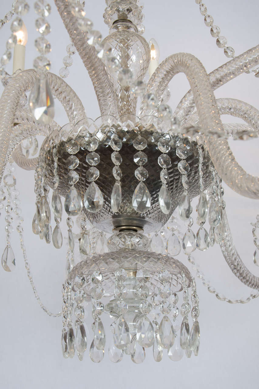 tiered tapers chandelier