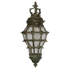 19th Century Italian Bronze Lantern