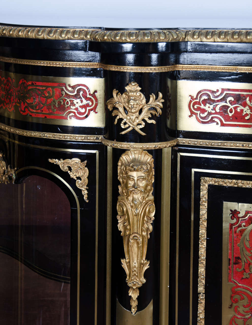 Large 19th Century Boulle Credenza 2