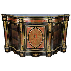Large 19th Century Boulle Credenza 11