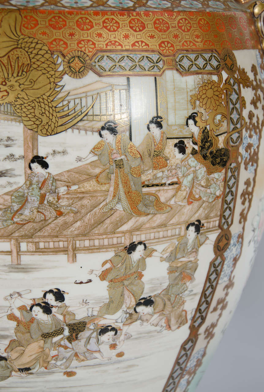antique japanese vases