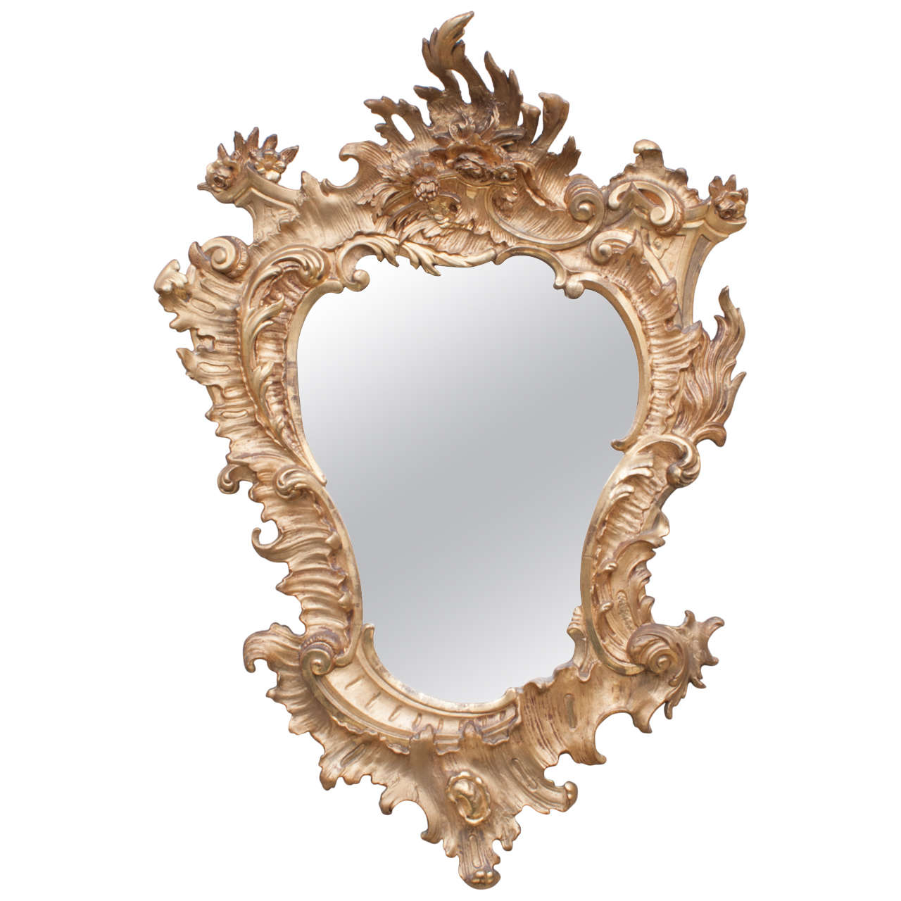 Venetian Style Rococo Gilt Mirror, Italy, circa 1895