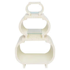Tessellated Bone Etagere by Enrique Garcel 5