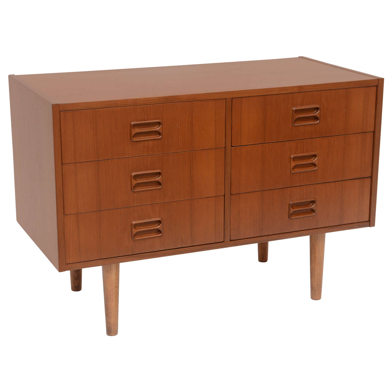 Diminutive Danish Teak Chest Of Drawers At 1stdibs Diminutive Danish Teak Chest Of Drawers For