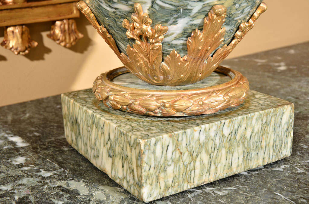 19th Century 19th c  Louis XVI marble planter