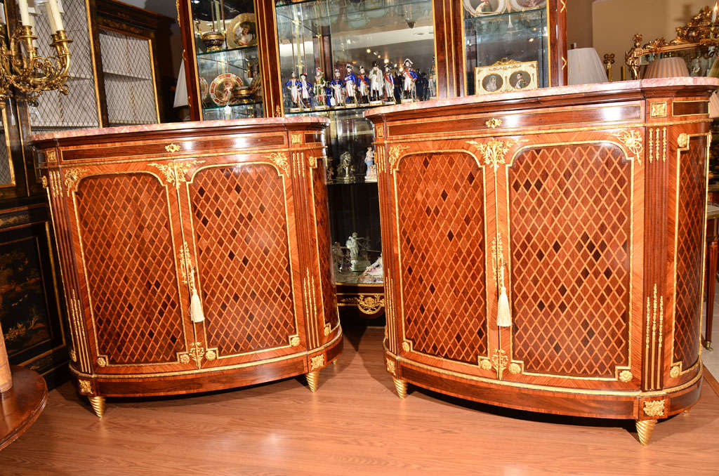 pr of signed 19th c French For Sale at 1stDibs