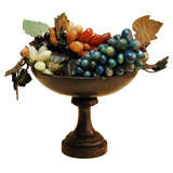 Iron Compote with Marble Fruit