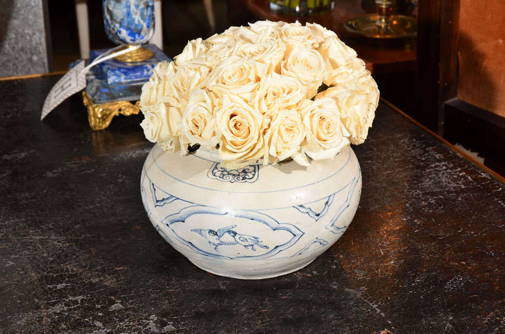 Floral Arrangement in Vietnamese Porcelain
