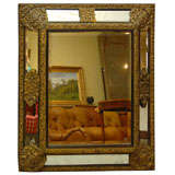 Large Flemish Baroque-style Mirror