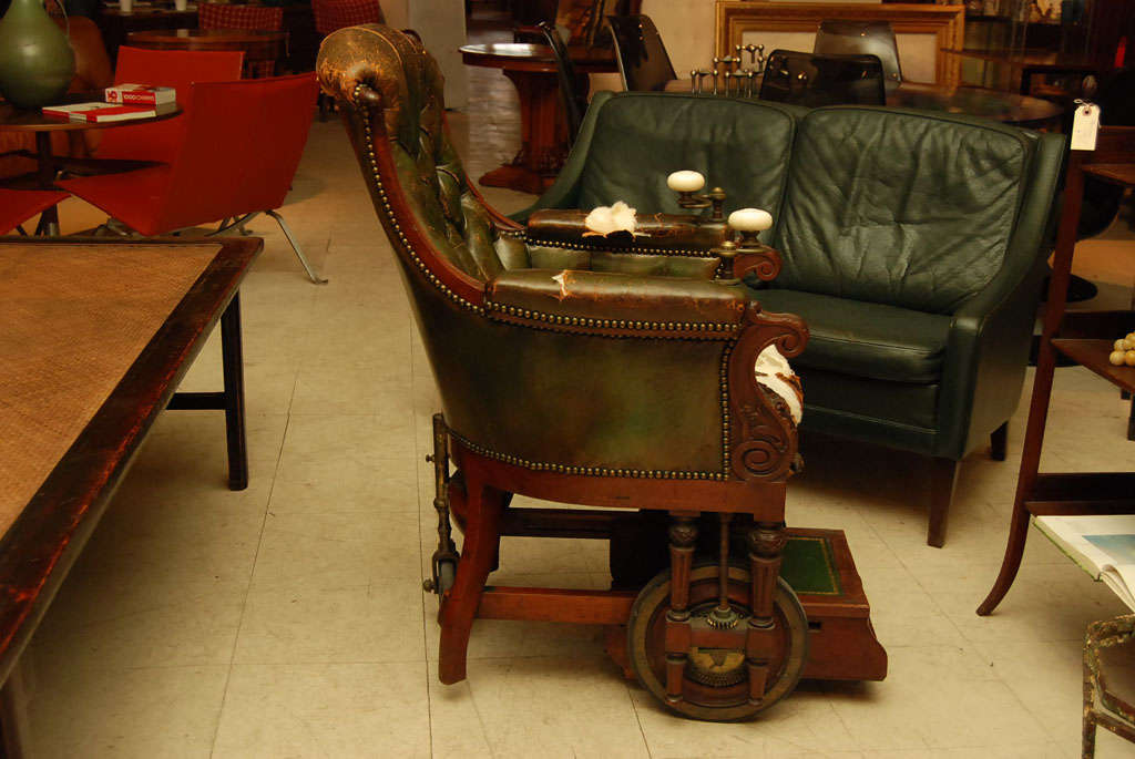 Victorian Mechanical Wheelchair at 1stDibs victorian wheelchair