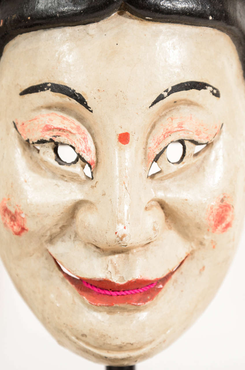 antique chinese opera mask