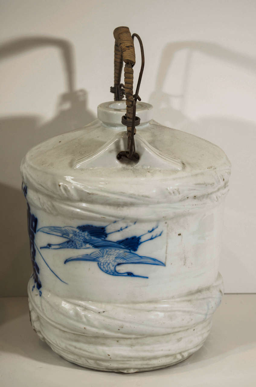 Antique Porcelain Japanese Wine Jars at 1stDibs japanese jars for