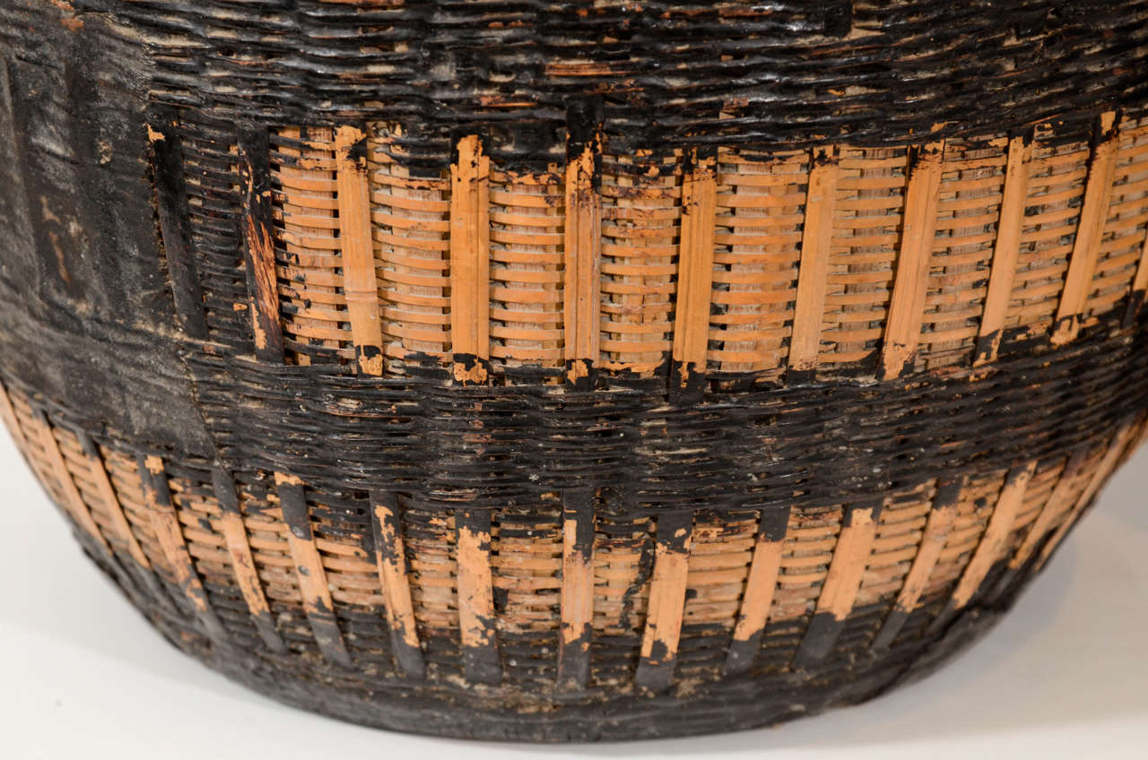 Antique Chinese Woven Food Baskets For Sale at 1stDibs