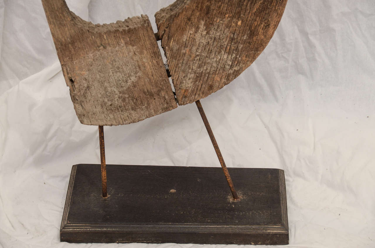 19th Century Mounted Architectural Thai Temple Carvings-Chow Fah For Sale 2
