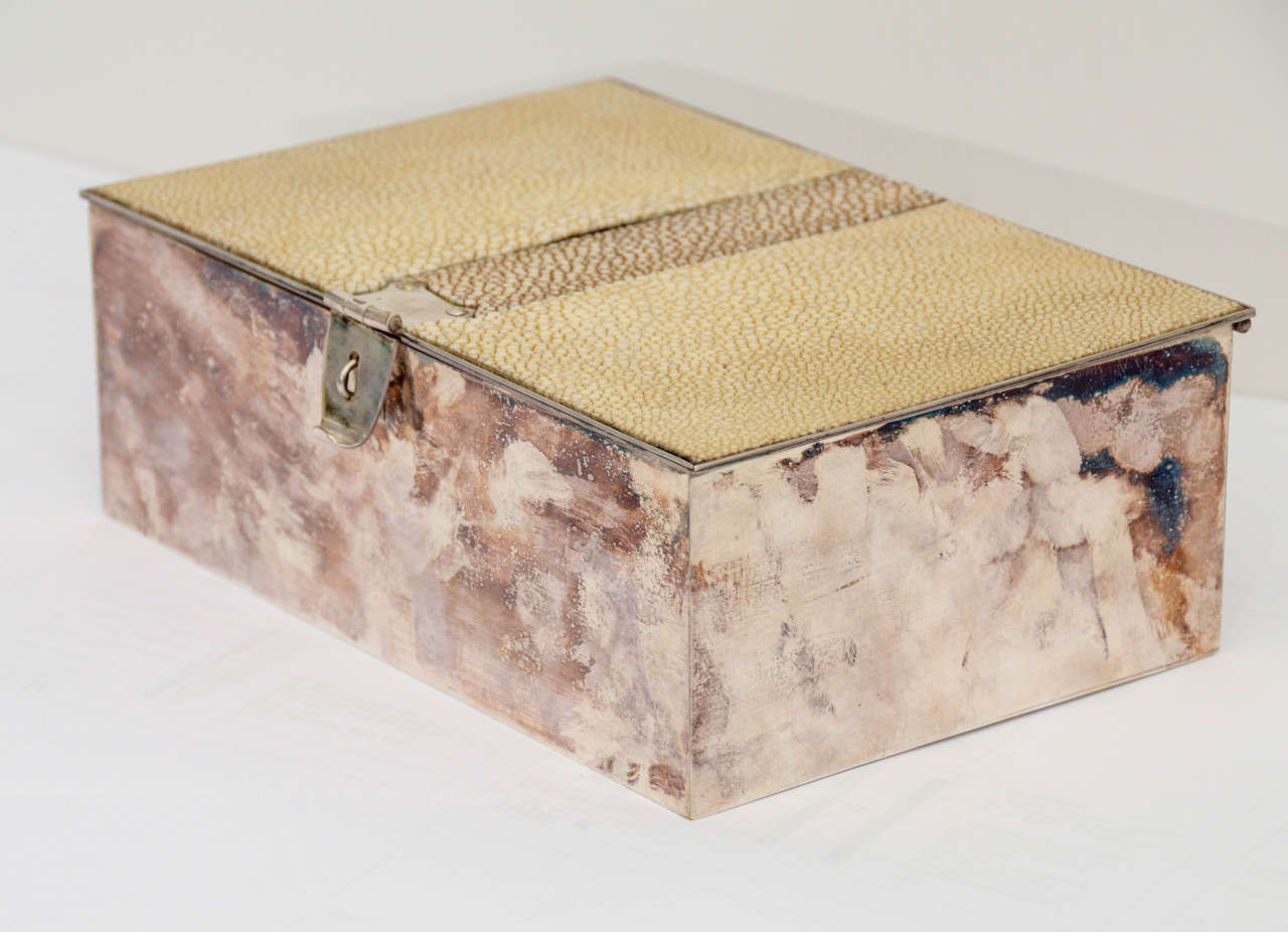 Shagreen and Silver Box