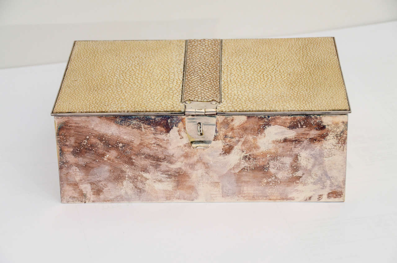 Shagreen and Silver Box 4