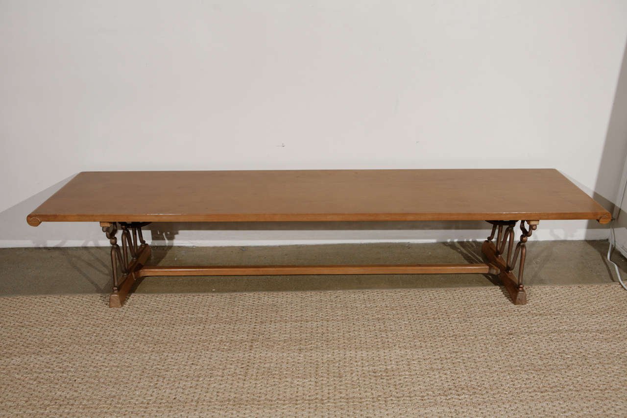 Coffee table/bench by John Van Koert for Drexel's 