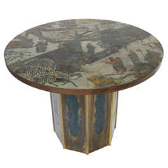 "Chan" Center Hall Table by Philip and Kelvin LaVerne