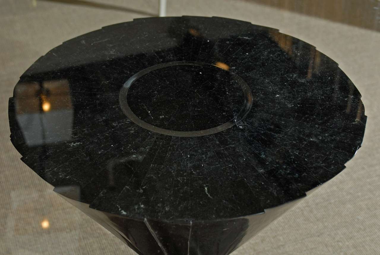 American Mid Century Marble Table Base