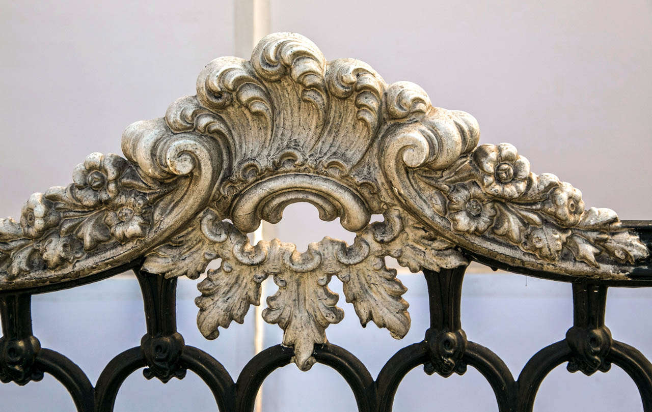Scottish Cast Iron Bench by Carron 1
