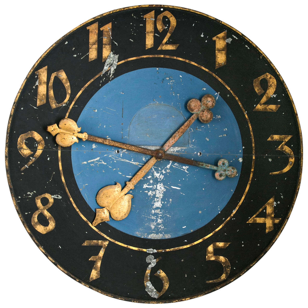 Rare Clock Face For Sale at 1stdibs