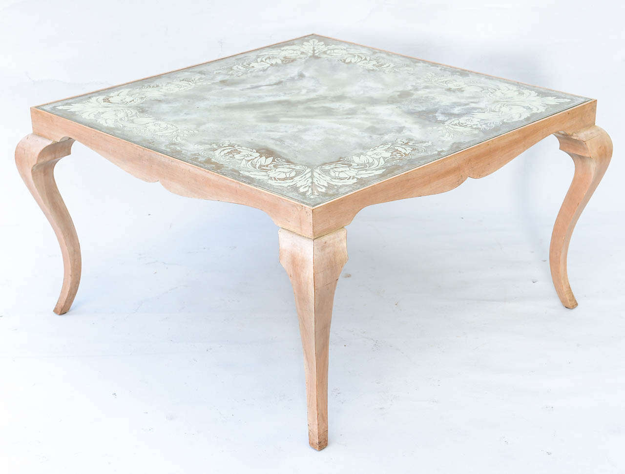 Table Basse Eglomise en vente 1