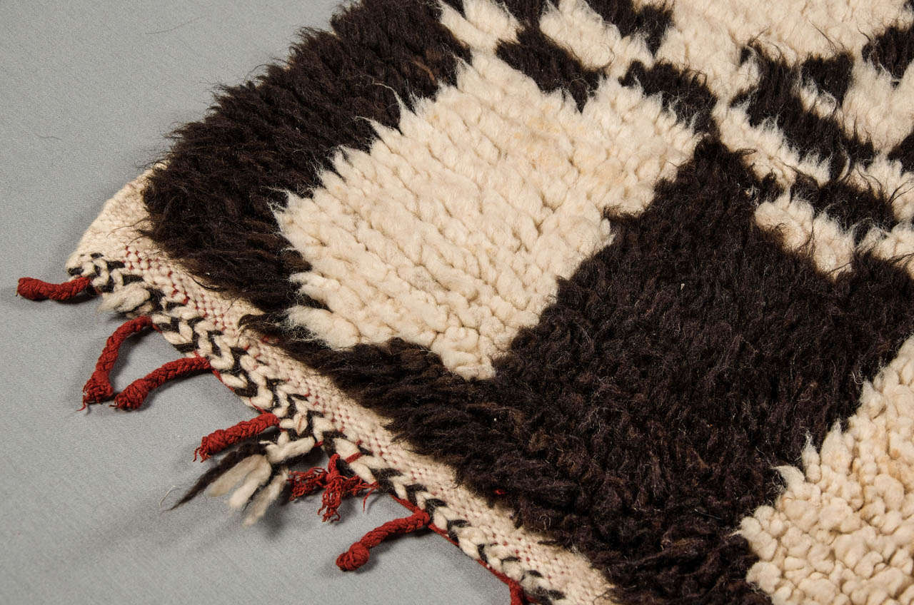 Vintage Moroccan Azilal Pile Rug