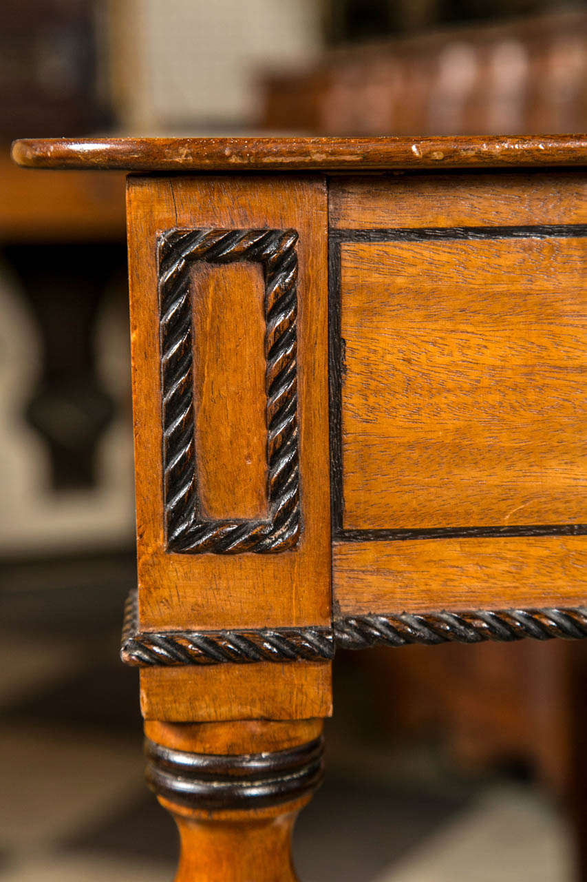 Pair of Regency Style  Side Tables In Excellent Condition In Woodbury, CT