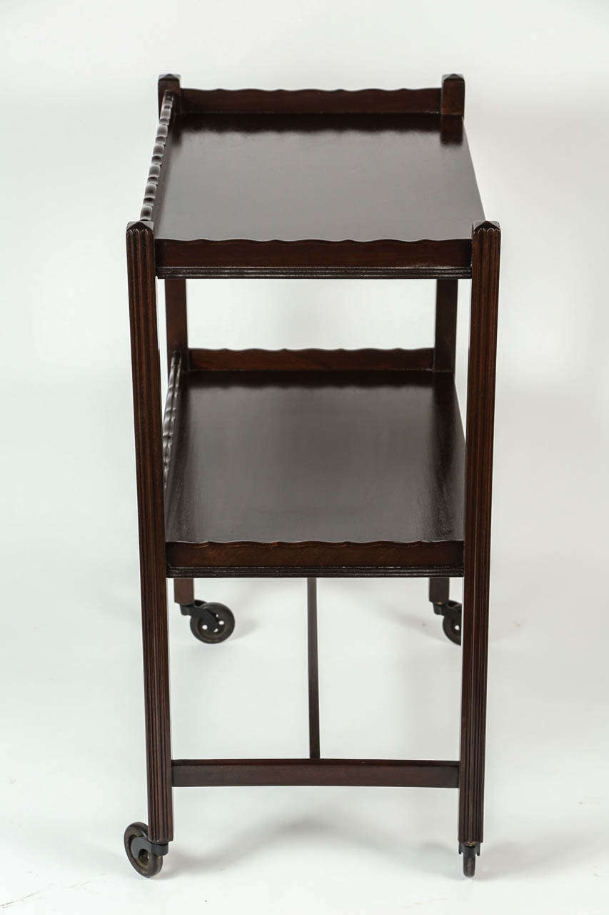 Mahogany Drink Cart 2