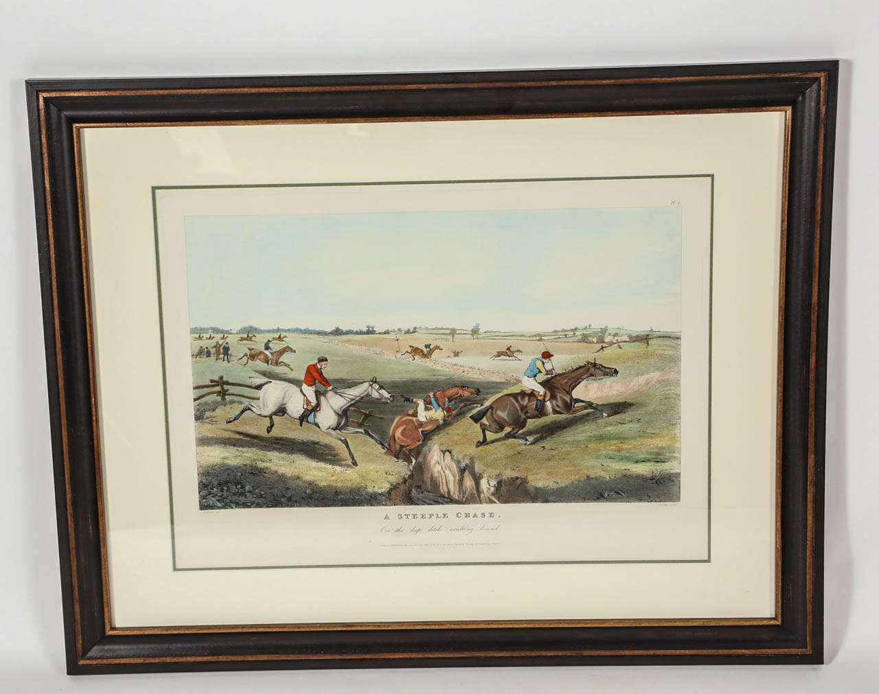 Alken Steeplechase Etching #2